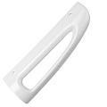 Ручка двери для холодильника Ariston, Hotpoint-Ariston, Indesit, Stinol, цвет белый  (комплект 2 штуки)