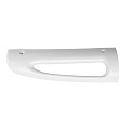 Ручка двери для холодильника Ariston, Hotpoint-Ariston, Indesit, Stinol, цвет белый  (комплект 2 штуки)