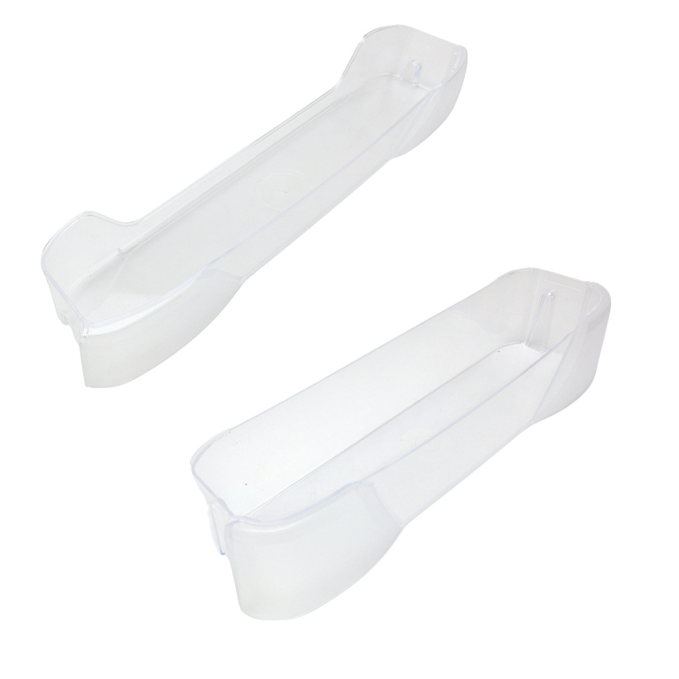 Балкон (полка) двери для холодильника 480х90/60, цвет прозрачный (комплект 2 товара)