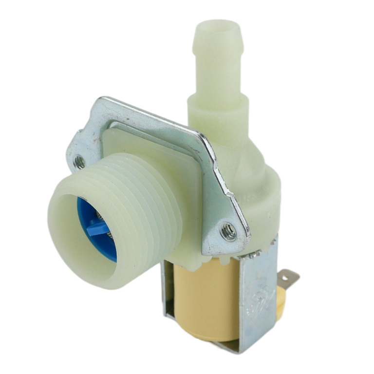 Клапан подачи воды для стиральной машины , количество выходов 1, угол 90˚, клеммы раздельно