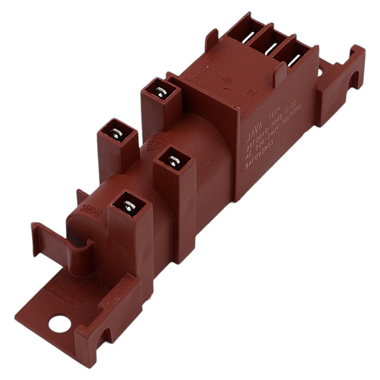 Блок розжига (электроподжиг) для плиты, 4 контактов, с заземлением