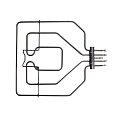 ТЭН для духовки Bosch, Siemens, мощность 2800 Вт