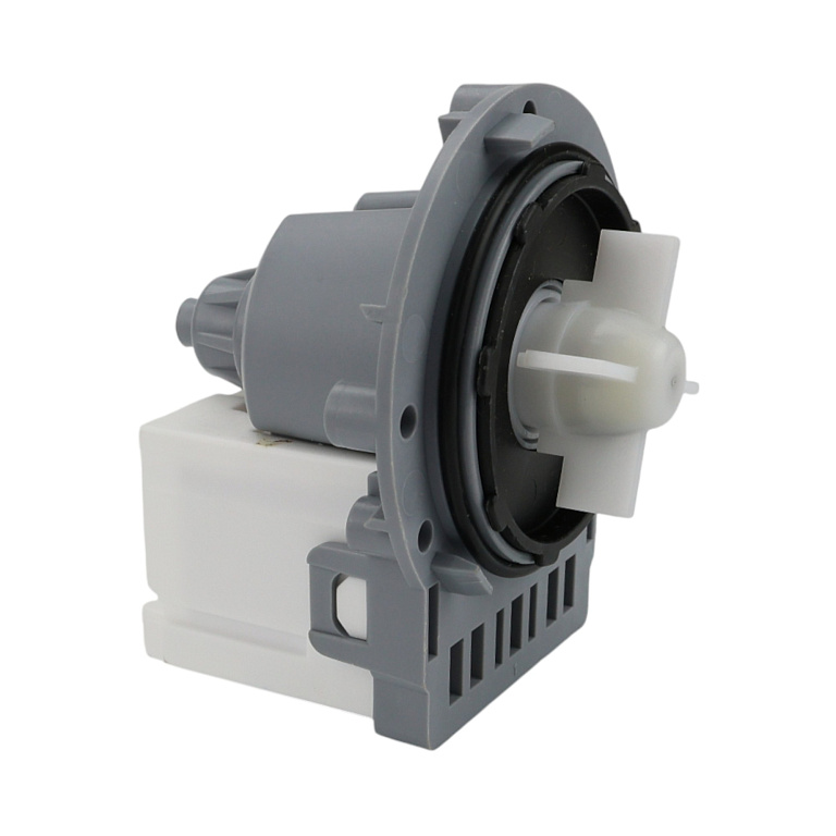 Насос сливной (помпа) для стиральной машины , крепление под винты, клеммы раздельно, обмотка алюминий