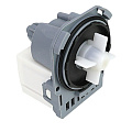 Насос сливной (помпа) для стиральной машины AEG, Bauknecht, Beko, Blomberg, Bosch, Electrolux, Siemens, Whirlpool, Zanussi, крепление под защелки, клеммы под фишку, обмотка медь