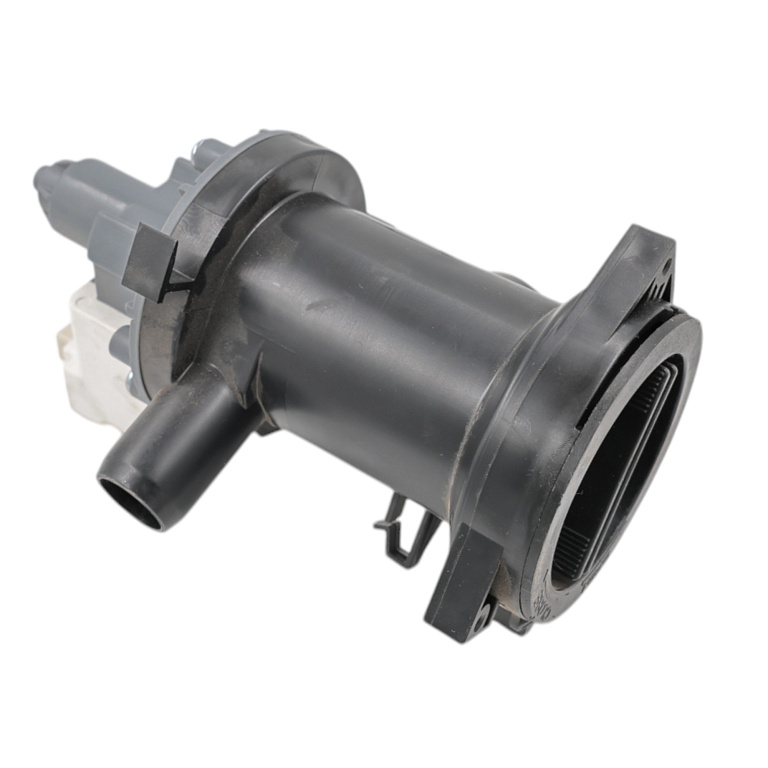 Насос сливной (помпа) для стиральной машины  в сборе с улиткой, крепление под винты, клеммы раздельно, обмотка медь