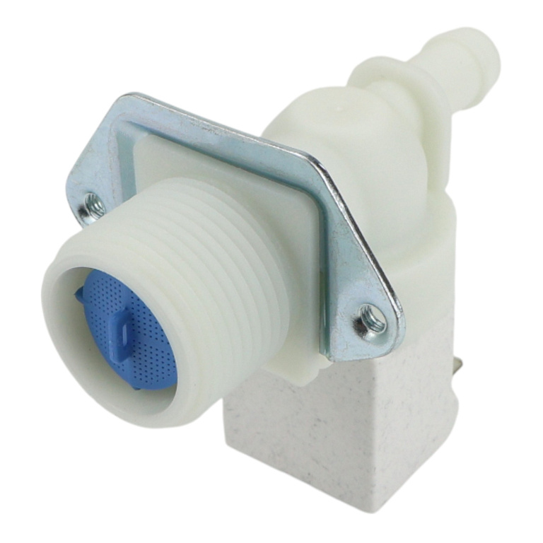 Клапан подачи воды для стиральной машины , количество выходов 1, угол 180˚, клеммы раздельно