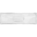 Панель ящика для холодильника Ariston, Hotpoint-Ariston, Indesit, Whirlpool 455х130 мм