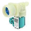 Клапан подачи воды для стиральной машины , количество выходов 1, угол 180˚, клеммы под фишку