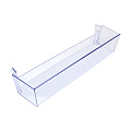 Балкон (полка) двери для холодильника 428х90, цвет прозрачный