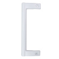 Ручка двери для холодильника расположение универсальное, цвет белый 