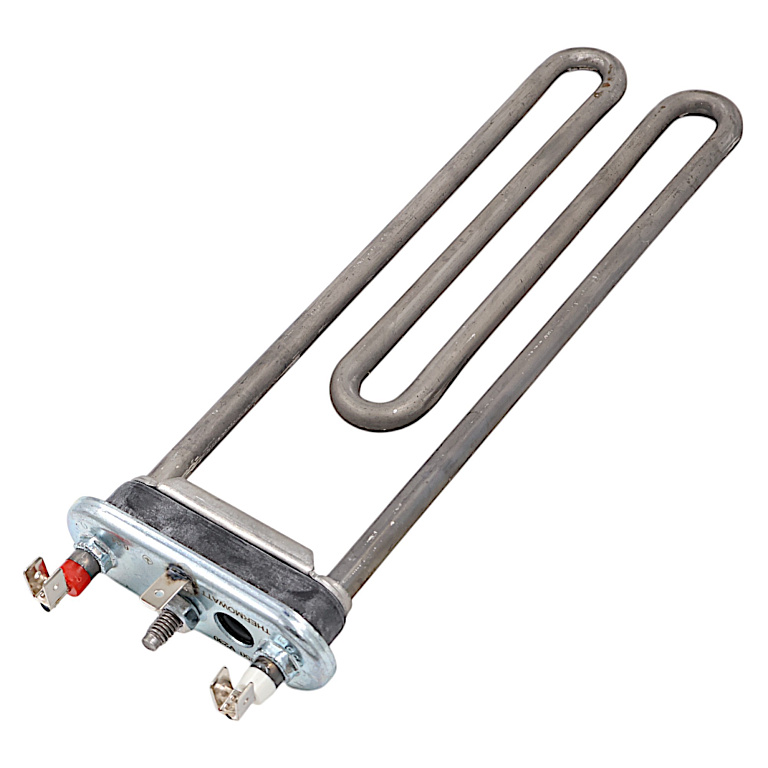 ТЭН для стиральной машины AEG, Ariston, Bauknecht, Bosch, Electrolux, Gorenje, Indesit, Siemens, Smeg, Whirlpool, Zanussi 2050 Вт 240 мм, с отверстием, Thermowatt
