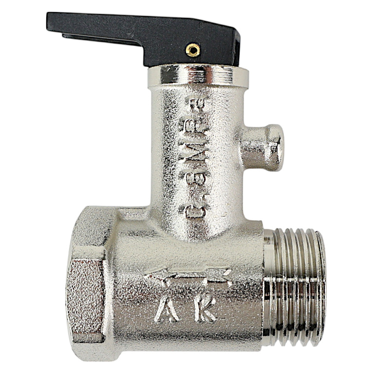 Предохранительный клапан водонагревателя, резьба 1/2, давление 0,8 МПа