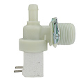 Клапан подачи воды для стиральной машины , количество выходов 1, угол 90˚, клеммы раздельно