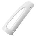 Ручка двери для холодильника Ariston, Hotpoint-Ariston, Indesit, Stinol, цвет белый  (комплект 2 штуки)