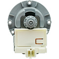 Насос сливной (помпа) для стиральной машины AEG, Ariston, Electrolux, Hotpoint-Ariston, Indesit, Zanussi, крепление под винты, клеммы под фишку, обмотка медь