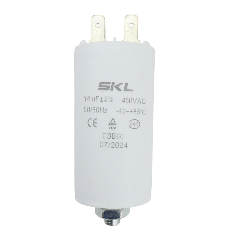 Пусковой конденсатор 14 мкФ, 450 В